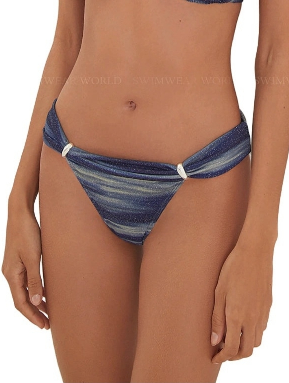 VIX PAULA HERMANNY🦋 Solid Bia Tube Brazilian Bikini Bottom SIZE S